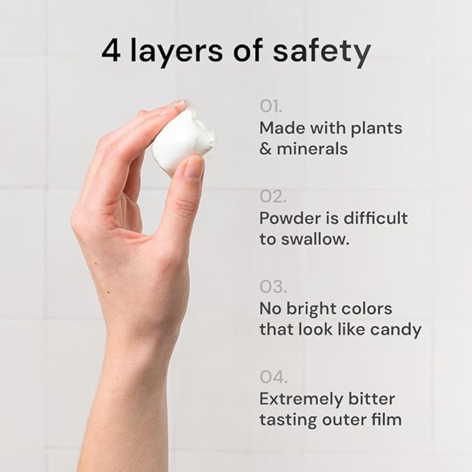 Grab Green Baby Laundry Detergent Pods and Dryer Sheets Bundle, 50 Count Pods and 80 Dryer Sheets, Dreamy Rosewood Scent, Plant and Mineral Based Laundry Care Set