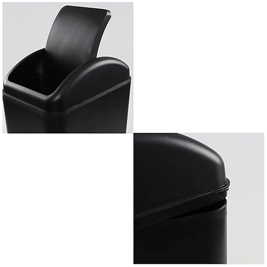 3.5 Gallon Plastic Swing Top Trash Can