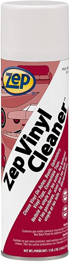 Zep Multi-Use Foaming Vinyl Cleaner - 20 oz (Case of 12) 23401 - Just Spray and Wipe