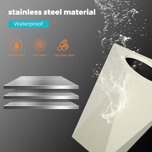 2.64 Gallon Metal Trash Can, Creative Diamond-Shaped Garbage Can, Simple High-Grade Waste Basket, for Home Bathroom Office. (10L White Diamond)