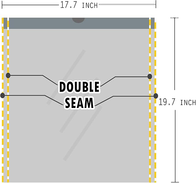 Small Trash Bags 4 Gallon Drawstring, Inwaysin 4 Gallon Trash Bag Extra Strong, Small Garbage Bags for Bathroom Can Bedroom Office Can, Unscented, Quick Cinch,15-18L, White, 54Count