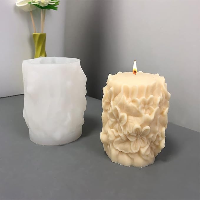 Silicone Candle Molds - 2 Pack Goddess Head, Veiling Girl, Cartoon & Resin Molds for Candles, Soap & Home Decoration