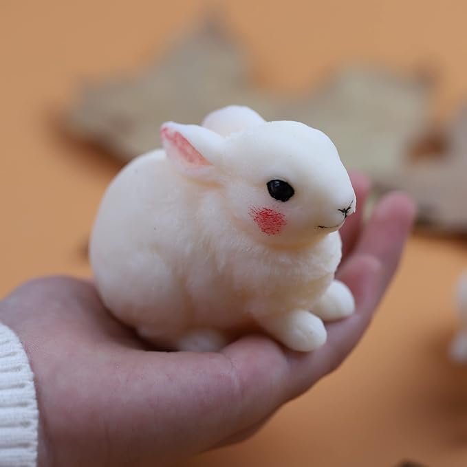 Silicone Rabbit Mold for Candle & Resin - Decorate & Soap Making