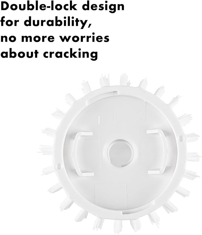 Dish Scrub Brush with Soap Dispenser, Kitchen Brush for Dish Pot Pan Sink Cleaning, 1 Piece Soap Dispensing Palm Brush, Black/Clear/White