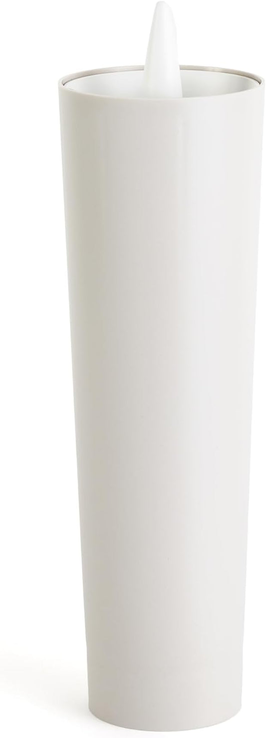 Heller Excalibur Toilet Brush by Philippe Starck – Iconic, Modern Hellerware Design – Durable, Recycled Polypropylene – Sword-Like Handle & Brush – MoMA-Featured Bathroom Accessory (Light Grey)