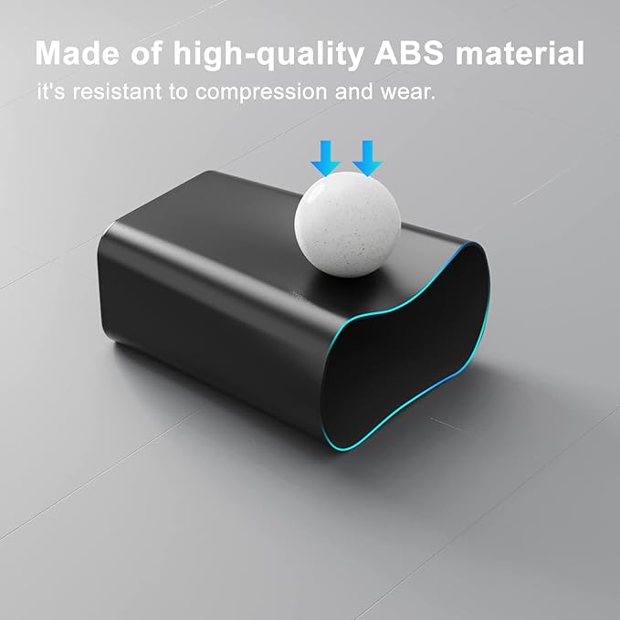 N. NETDOT 3 Pack (2 of 4 Gal & 1 of 2.6 Gal) Small Trash Can with Lid,Bathroom Garbage Can with Pop-Up Lid,Waste Basket for Bathroom,Kitchen,Bedroom,Powder Room,Craft Room,Office,College (Black)