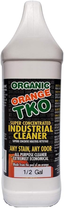 Stain remover, Floor cleaner, Degreaser, Glass cleaner, Multi Purpose Citrus Cleaner, Deodorizer, Stain Remover, Pet Safe, Non Toxic (64oz)