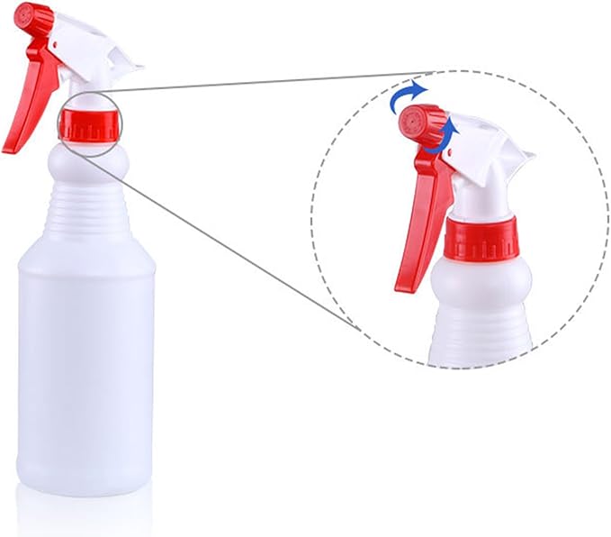 10 Packs 32oz Empty Spray Bottles Plastic Heavy Duty Refillable Spray Bottles with Adjustable Nozzle and Measurements for All Purpose Cleaning Solutions