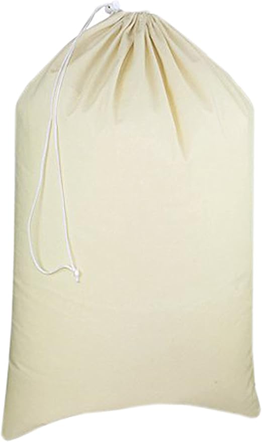 Urban Villa Laundry Bags Canvas|Dirty Clothes Travel Laundry Bag|Machine Washable|Reusable College Hostel Hamper Liner Bag - 1 Pack|Size 28 x 36 Inches