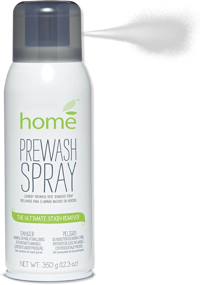 Laundry Prewash Spray Aerosol 12.3 Oz (Ultimate Tough Stain Remover for White Shirts/Clothes w/o Scrub/Soak),Plus 4-in-1 Fabric Softener Dryer Sheets 6.4"x9" 1000 Single PCS (Drive Clothes Ultra Soft)