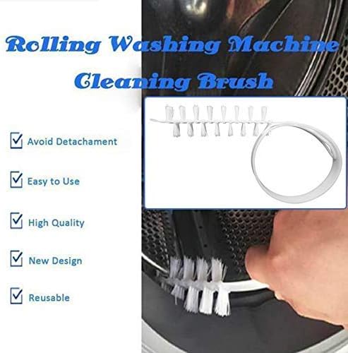 Arinda Rolling Washing Machine Cleaning Brush Cleaning Brushes for Home Durable Nylon