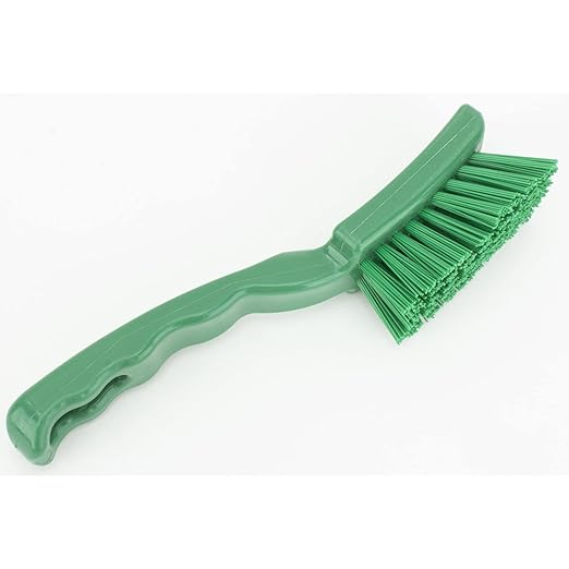 SPARTA 41395EC09 Plastic Scrub Brush, Detail Brush, Kitchen Brush With Hanging Hole For Cleaning, 7 Inches, Green, (Pack of 6)