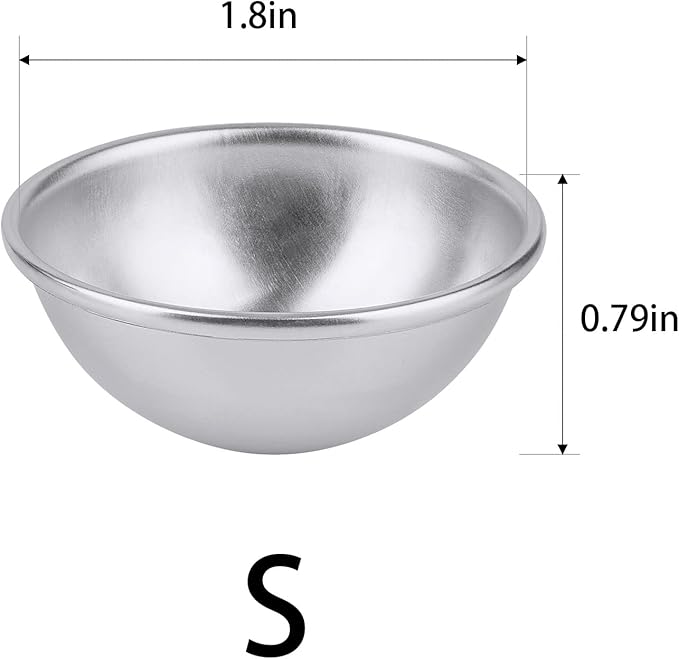 40PCS- Bath Bomb Mold Kit, 20 Set Soap Mold & Bath Bombs Press for DIY Making Supplies