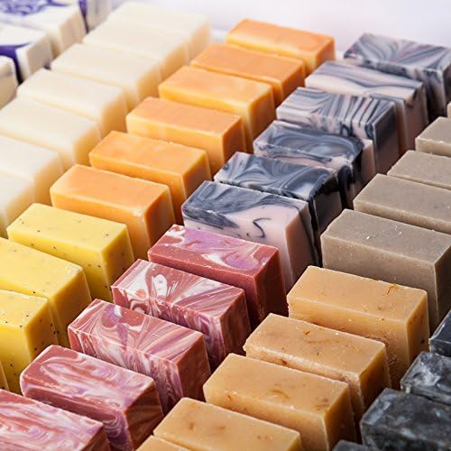 Nicole Large Soap Molds Rectangle Silicone Liner for 18 Bar Mold with Wooden Box and Lid DIY Handmade Soap Making Tools