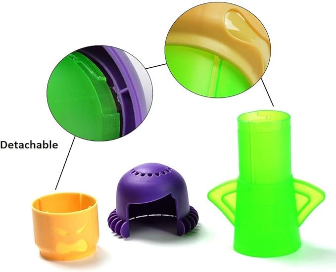 Angry Mama Microwave Cleaner, Microwave Oven Steam Cleaner, Angry Mom Steamer Cleaning Crud Easily in Minutes, Steam Cleans and Disinfects with Vinegar and Water for Kitchen