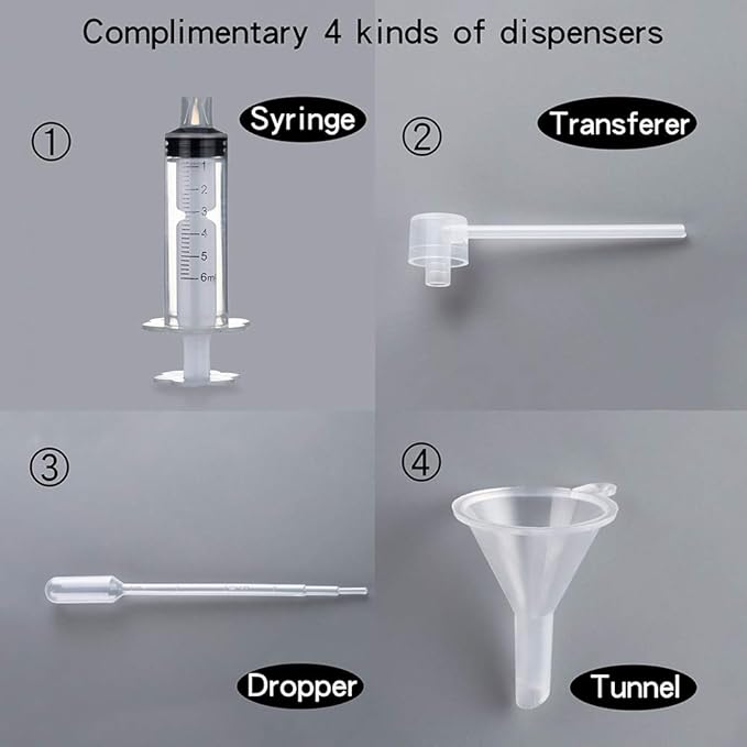 2 Pack 50ml/1.69 Oz Empty Frosted Glass Spray Bottles Perfume Atomizer, Refillable Fine Mist Spray Empty Perfume Bottles with 4 kinds of perfume dispenser (2 Pack 50ml/1.69 Oz Frosted Bottles)