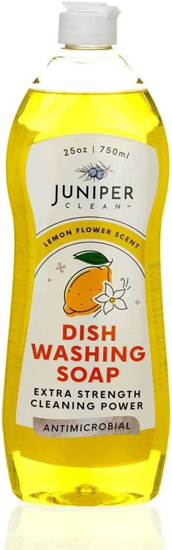 Dish Soap, Lemon Scent, Liquid Dish Washing Soap Squeeze Bottle 25 Fl Oz (Pack of 1)