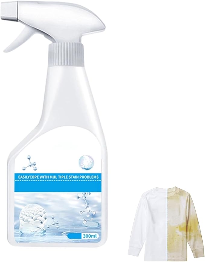 Stain Treater Spray, Dry Clean-On-The-Go Spray, Cozy Home Stain Cleaner And Spot Remover, No Water, No Waiting, Removal Grease, Ink & Wine For Clothes, Shoes, And Fabrics(10.5(Fl Oz))