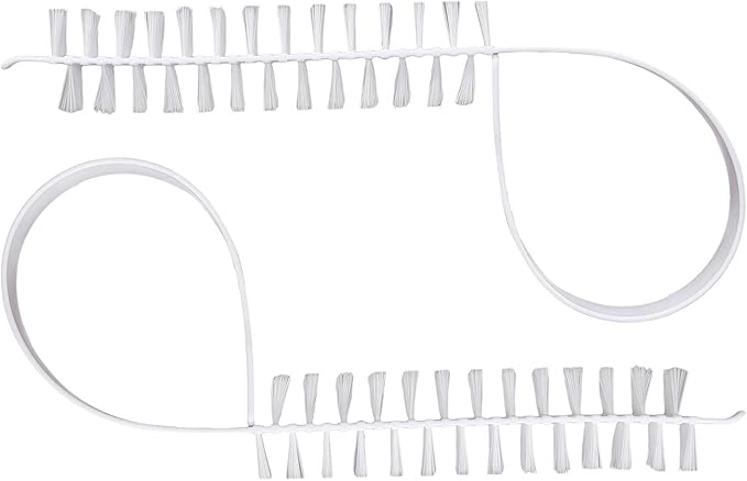 2Pcs Rolling Washing Machine Multifunctional Cleaning Brush, Household Cleaning Brushes,Nylon Brush Heads Powerful Clean,Wash Machine Cleaner Also Fit in Kitchen Dryer Hotel