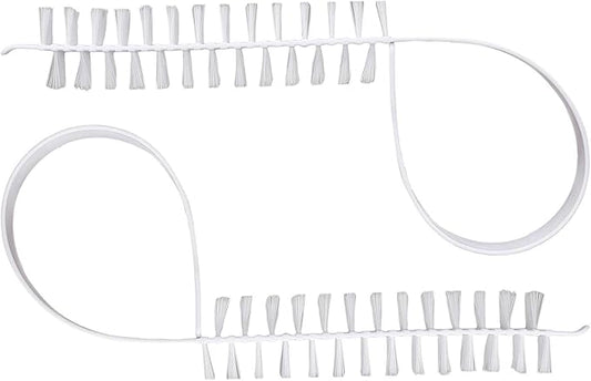 2Pcs Rolling Washing Machine Multifunctional Cleaning Brush, Household Cleaning Brushes,Nylon Brush Heads Powerful Clean,Wash Machine Cleaner Also Fit in Kitchen Dryer Hotel