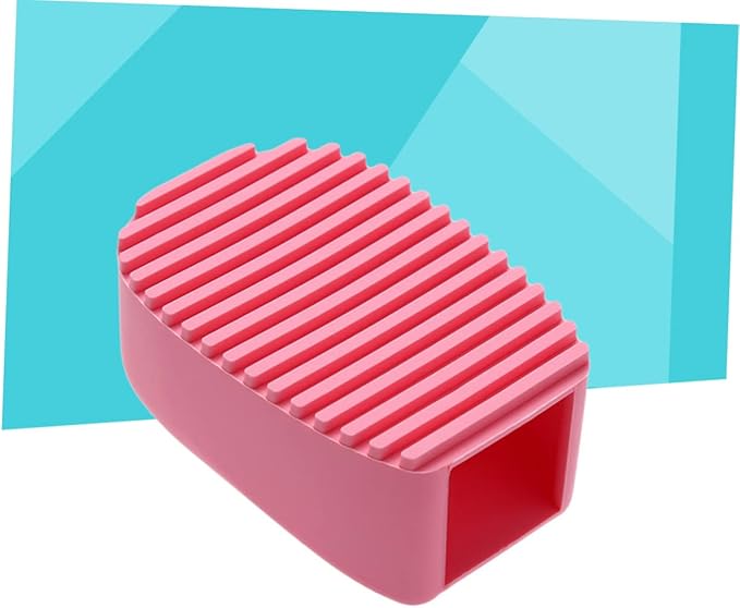 Candy Color Handheld Silicone Laundry Brush Thick Scrubbing Washboard for Clothes Washing Portable Cleaning Tool for Home and Travel