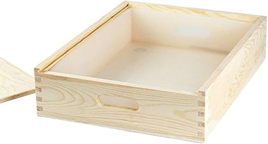 Nicole Large Soap Molds Rectangle Silicone Liner for 18 Bar Mold with Wooden Box and Lid DIY Handmade Soap Making Tools