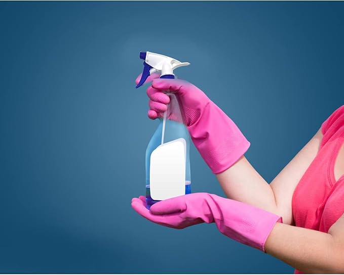 30 Pack Spray Bottle Nozzles, Heavy-Duty Stream Trigger Spray Nozzle Replacement Parts Adjustable Head Sprayer with Mist Stream Sprayer Fits 8oz /16oz Spray Bottles Round 28/400 Neck Bottles (Blue)