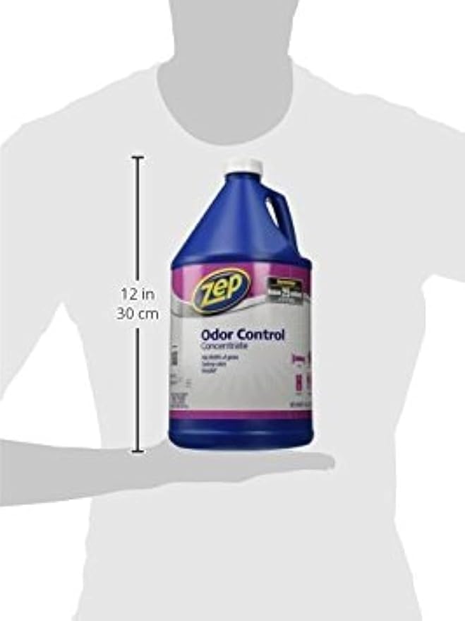 Zep Odor Control Concentrate 128 Ounce ZUOCC128 (1 Bottle), 1 Gallon Concentrate, No Scent