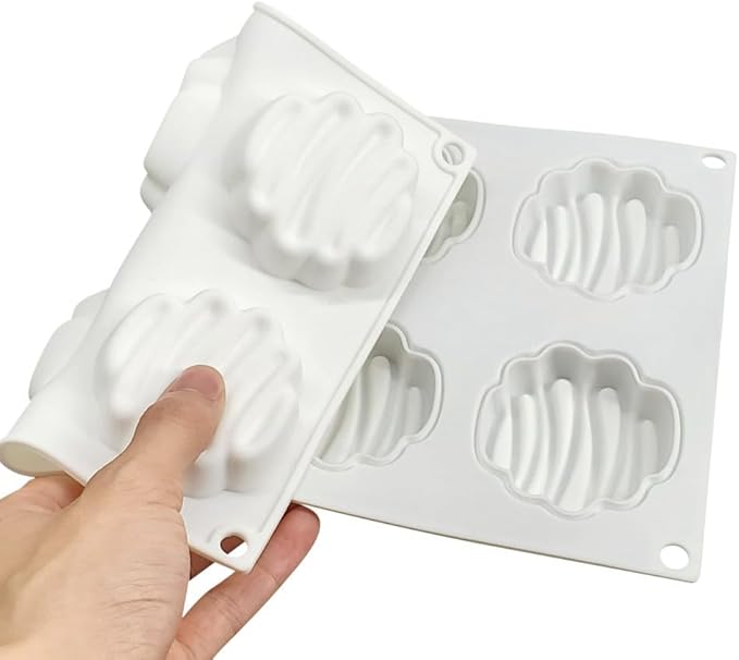 Silicone Mold Chocolate Decorating Mould DIY Cake Mousse Molds Baking Accessories Reusable Tools (Wave Shape F_11.6X 6.8X0.6inch)