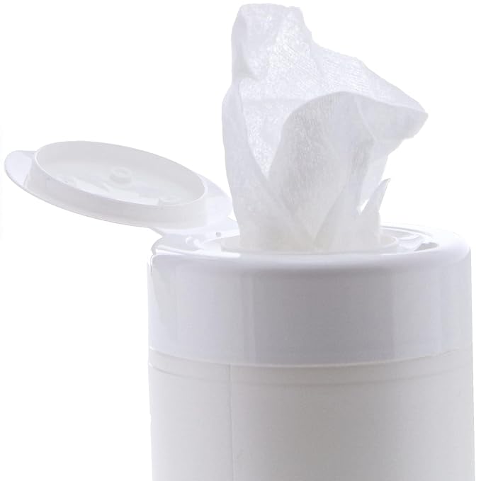 DIY Hand & Surface, Mix-It-Up Wet Wipe Kit, (50 Viscose Dry wipes X 6 Canisters), 300 Wipes