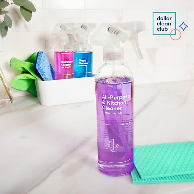 Complete Home Cleaning 15 Pack Kit, Kitchen, Bathroom, Carpet, Dish, and Glass Cleaner Refills