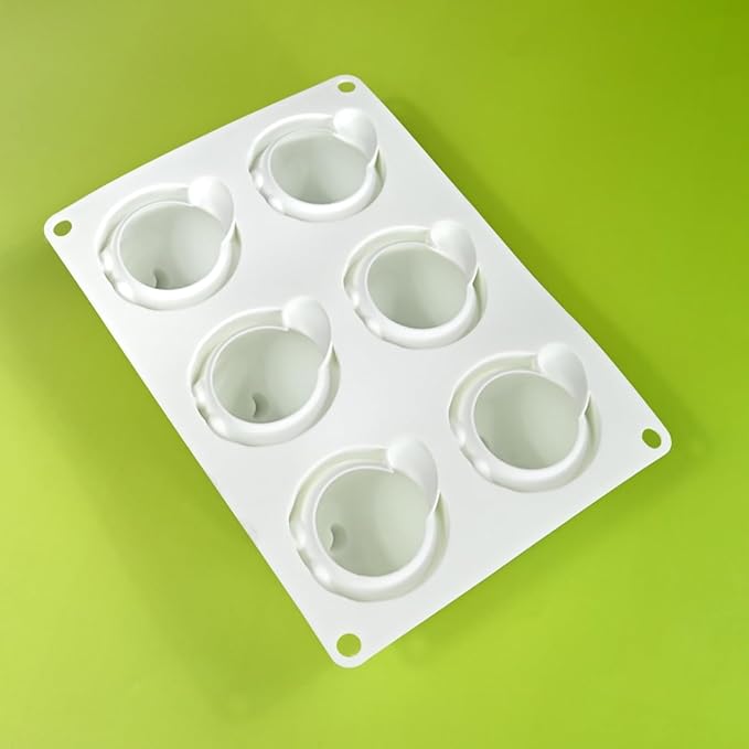 mostsom Silicone Baking Molds Cute Fat Cat Mousse Mold for Candy, Chocolate Cake Mould, Soap, Ice Cream, Breakfast Sandwiches, Omelets (H_Fat Cat)