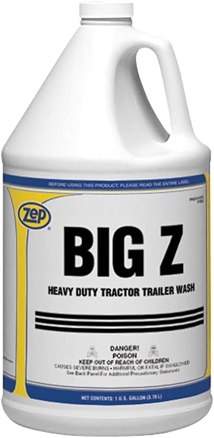 Zep Big Z Heavy Duty Tuck and Trailer Wash - 1 Gallon (Case of 4) - 37024