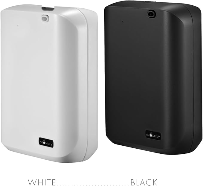 Smart Nebulizing Aromatherapy Scent Diffuser - Waterless Aroma Machine Perfect Air Freshener for Hotel Rooms, Homes or Offices, App Controlled Perfect Aroma Diffuser Up to 1,000 SQFT - White