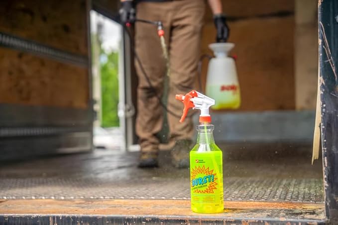 Burst! All-Purpose Degreaser, Non-Caustic Formula, Multi-Surface Cleaner, for Aluminum, Vinyl, Kitchen, Bathroom, Available in 1 Qt to 55 Gal