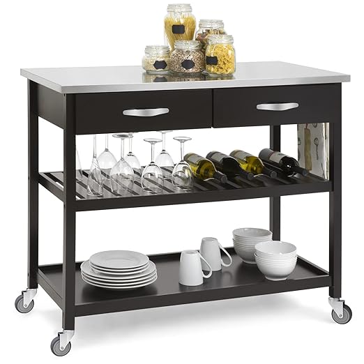 5-Inch Swivel Caster Wheels, 7/16-Inch Stem Diameter Rubber Wheel, Heavy Duty TPR Thermoplastic Rubber Replacement Wheels, 225-lb per Wheel- 4 Pack