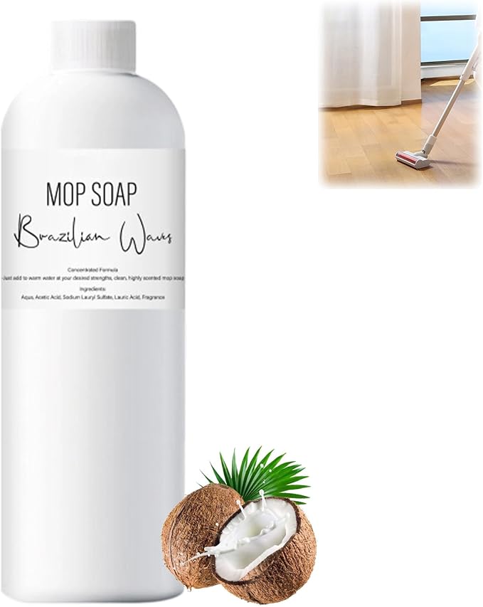 New Brazilian Waves Mop Soap, Mop Soap For Floor Cleaning, Mop Soap Brazilian Wave, Brazilian Waves Mop Soap, Multipurpose Mop Soap For Home Cleaning (1 PCS)