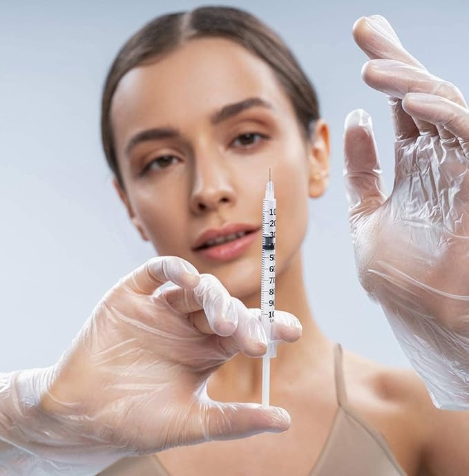 Vinyl Gloves Clear Plastic Powder Free 4 Mil 100-1000 Gloves