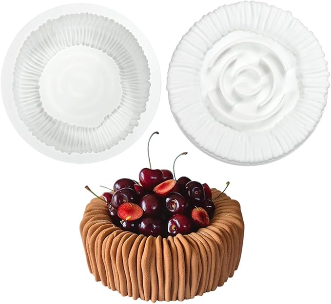 mostsom Silicone Molds for Baking Non-Stick Candy, Chocolate, Cookie, Oreo, Mini Soap, Pudding, Jello, Muffin, Dog Treats Ideal for Cupcakes, Ice Cubes, and Jelly Mold (B_ Cylinder)