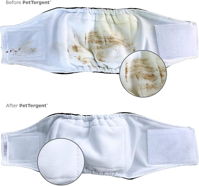 Pet Parents® PetTergent®, Enzymatic Pet Laundry Detergent, 32 oz 32 Loads Pet Stain Remover & Pet Odor Eliminator, Laundry Detergent for Pets (Unscented, 32 oz)