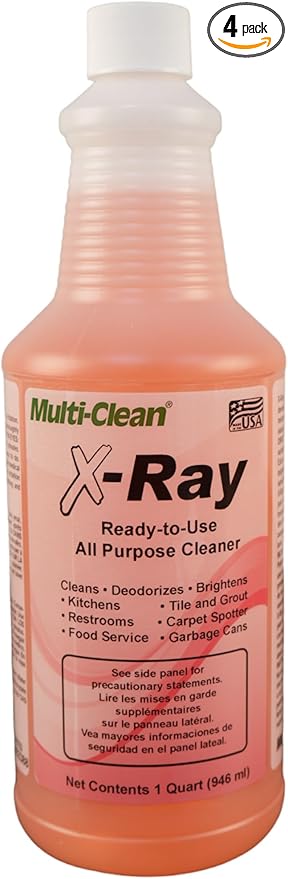 Multi-Clean X-Ray All-Purpose Peroxide Cleaner 32 oz, 4 pk