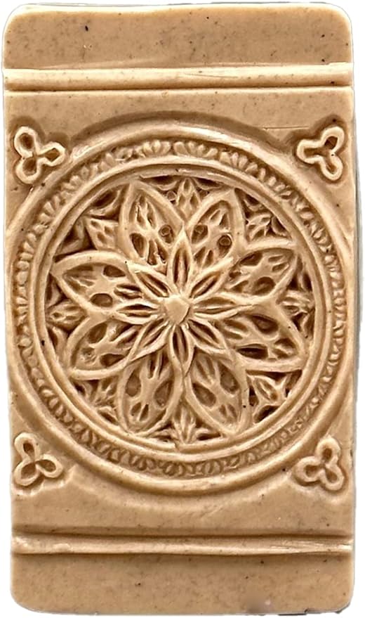 Rosette Silicone Mold SOAP Plaster Wax Resin Clay Floral Mandala