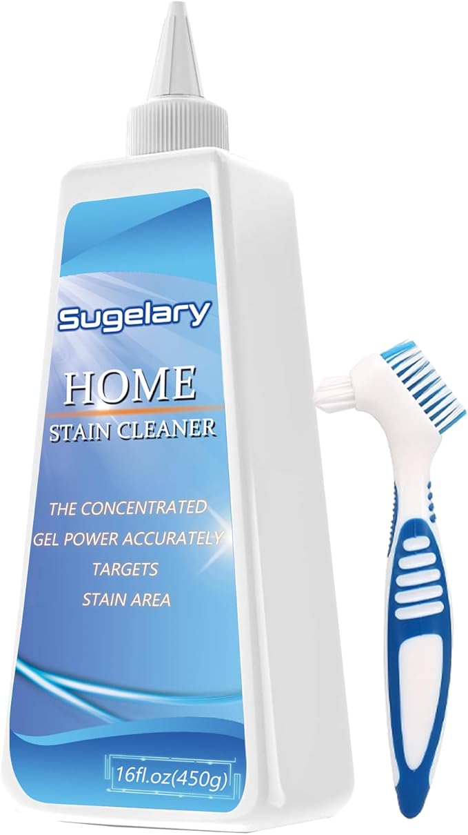 Sugelary Household Cleaner for Washing Machine, Refrigerator Strips, Grout Cleaner Best for Home Sink, Kitchen, Showers (16 Fl oz)
