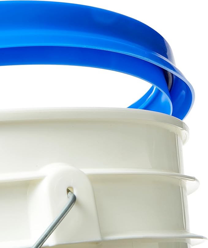 Gamma Seal Lids for 3.5, 5, 6 and 7 Gallon Buckets – Combo of 7 colors – Food Grade BPA Free Reusable Lids, Made in USA