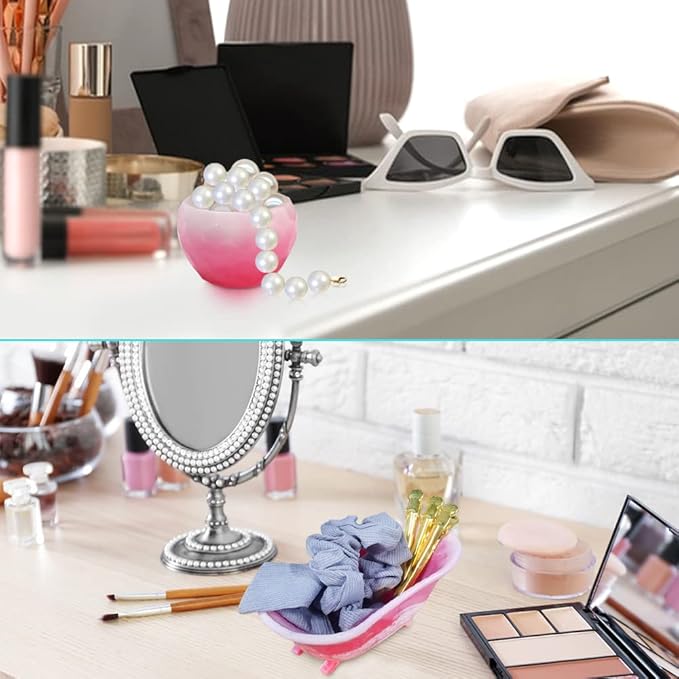 Silicone Molds - Epoxy Resin Molds for Candy, Jewelry, Soap & More - Storage Box with Small Cup Mould