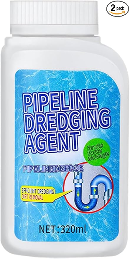 Drain Clog Remover, Pipeline Dredging Agent, Powerful Quick Cleaning Drain Toilet Cleaner Tool, Unclog Toilet Clog And Kitchen Sink Pipe Unblocker Powder (1pcs)