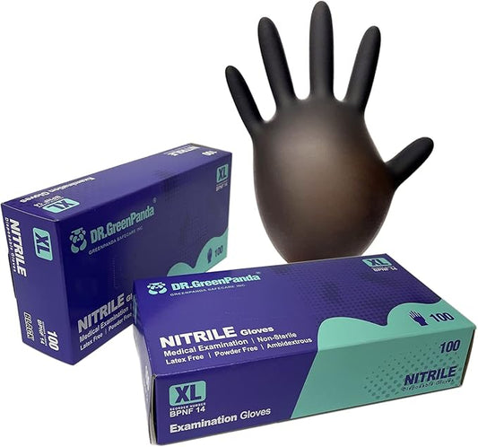 Nitrile Food Safe Disposable Medical Gloves Latex Free Powder Free for Food Prep Cooking Cleaning Exam 3mil