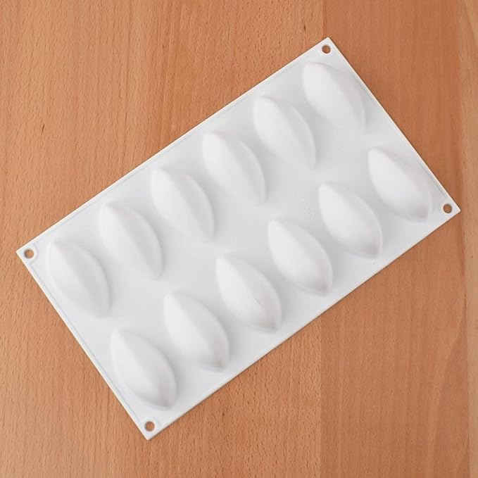 3D Hollow Leaf Fondant Lace Mold Multi Leaves Flower Candy Mold Chocolate Sugar Craft Cake Decoration Cupcake Top (Mango_11.6x6.8 x1 inches)