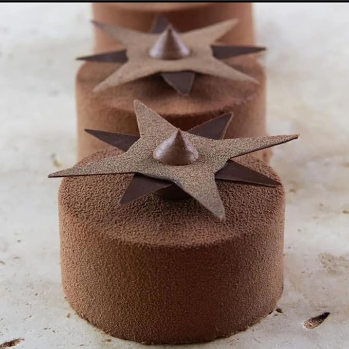 3D Hollow Leaf Fondant Lace Mold Multi Leaves Flower Candy Mold Chocolate Sugar Craft Cake Decoration Cupcake Top (H Darts_8.28 * 2.32 * 0.12inch)