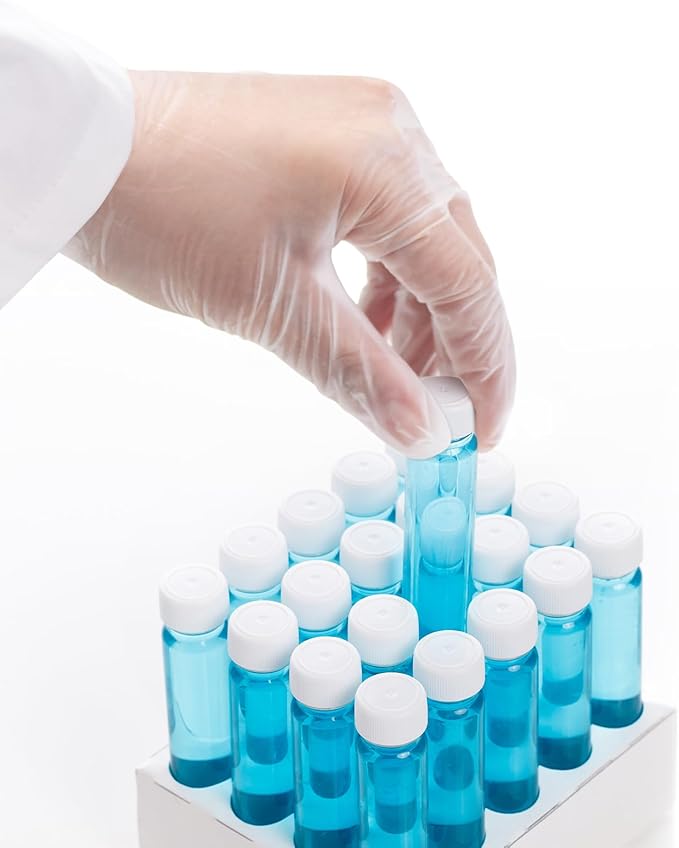 Schneider Clear Vinyl Exam Gloves, Latex-Free, Disposable Medical Gloves, Cleaning Gloves, Food Safe, Powder-Free, 4 mil